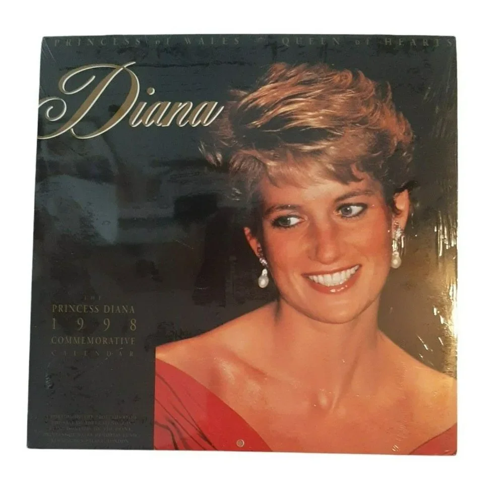 1998 Princess Diana Commemorative Calendar New in Wrapper